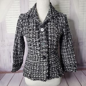 NEW LELIS COLLECTION SIZE L BLAZER COAT SUIT JACKET BOUTIQUE